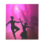 Balletttänzer Notizblock (Vorderseite)