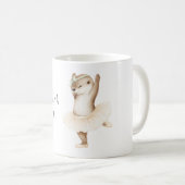 Balletttänzer Otter Kaffeetasse (VorderseiteRechts)