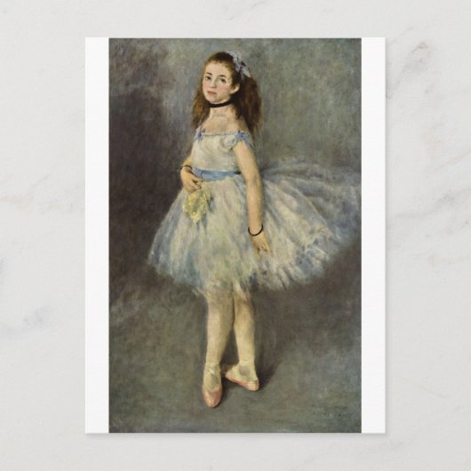 Balletttänzer Postkarte (Vorderseite)