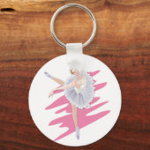 Balletttänzer Schlüsselanhänger (Vorderseite)