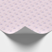 Balletttänzer Tanzstudio Künstlerisch Geschenkpapier (Ecke)