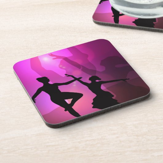 Balletttänzer Untersetzer (Linke Seite)