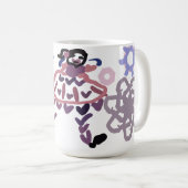 Balletttänzer Winter Zuckerpflaume Kaffeetasse (VorderseiteRechts)
