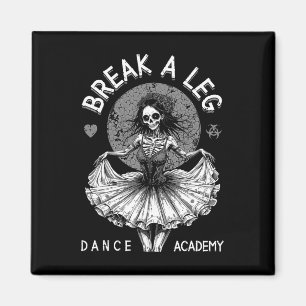 Balletttänzer Zombie Ballerina Tanzakademie Hunger Magnet