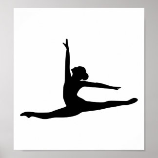 Balletttänzerin Ballerina Poster