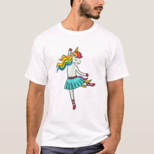 Balletttänzerin Einhorn Tanz Ballett Tänzer Tutu K T-Shirt