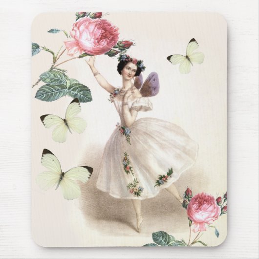 Balletttänzerin Fee Mousepad (Vorne)