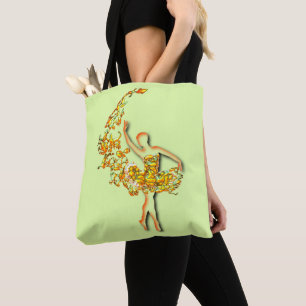 Balletttänzerin Frau Tote Bag Ballerina Tasche