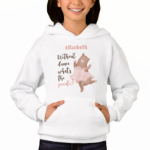 Balletttänzerin Hoodie mit Niedlichem und lustigem