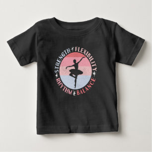 Balletttänzerin - Mentalität Werte Baby T-shirt