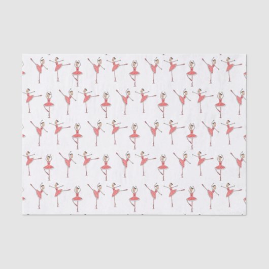 Balletttänzerin Seidenpapier (Vorderseite)