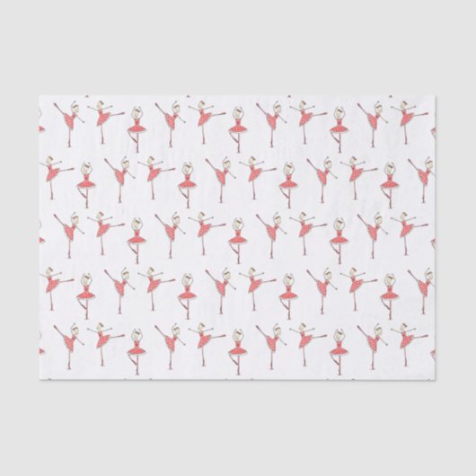 Balletttänzerin Seidenpapier (Vorderseite)