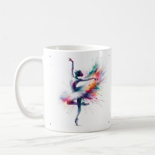 Balletttänzerin Tasse (Links)