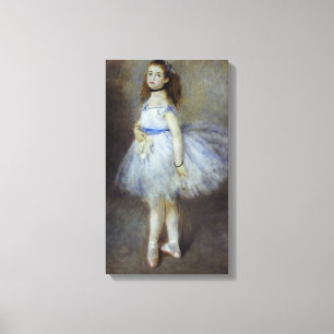 Balletttänzerin von Pierre Renoir, Vintage Fine Ar Leinwanddruck