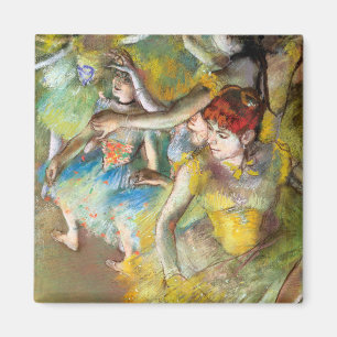 Balletttänzerinnen auf der Bühne von Degas Magnet