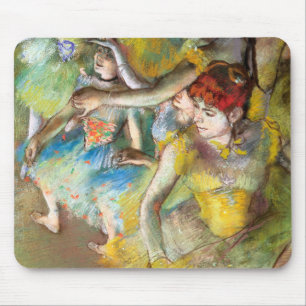 Balletttänzerinnen auf der Bühne von Degas Mousepad