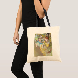 Balletttänzerinnen auf der Bühne von Edgar Degas Tragetasche