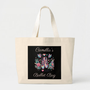Balletttasche Ballerina Ballett-Tasche Jumbo Stoffbeutel