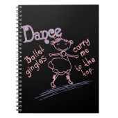 Ballettträume: Tanz nach oben! Notizblock (Vorderseite)