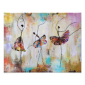 Balletttrio Fotodruck (Vorne)