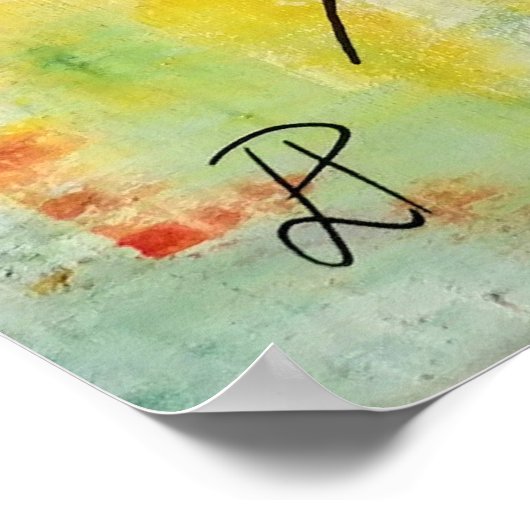 Balletttrio Poster (Ecke)