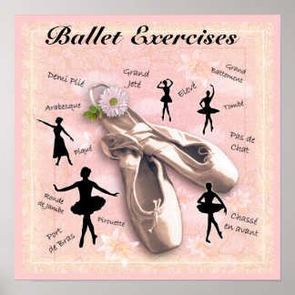 Ballettübungen Poster