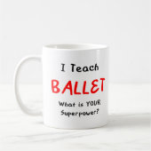 Ballettunterricht Kaffeetasse (Links)