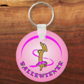 Ballewiener Dackel Schlüsselanhänger (Vorderseite)