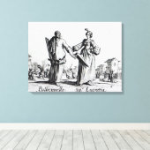 Balli de Sfessania, c.1622 2 Leinwanddruck (Insitu (Holzboden))