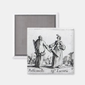 Balli de Sfessania, c.1622 2 Magnet (Vorderseite/Rückseite)