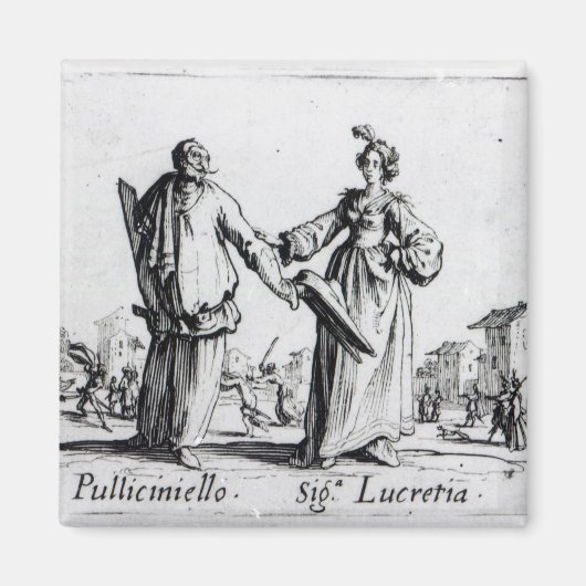 Balli de Sfessania, c.1622 2 Magnet (Vorne)