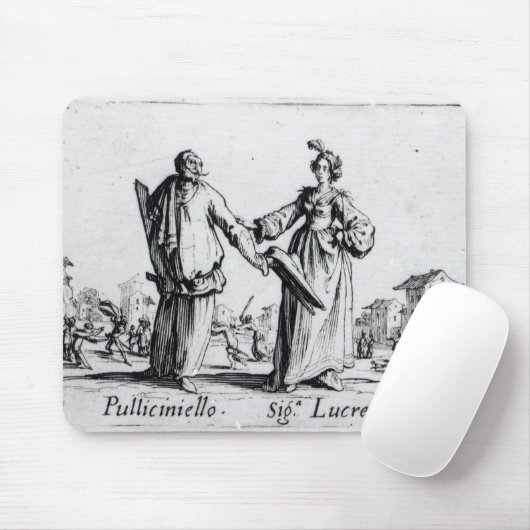 Balli de Sfessania, c.1622 2 Mousepad (Mit Mouse)