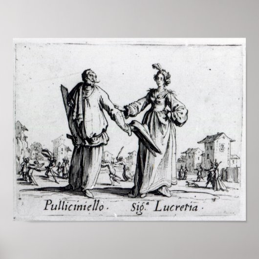 Balli de Sfessania, c.1622 2 Poster (Vorne)