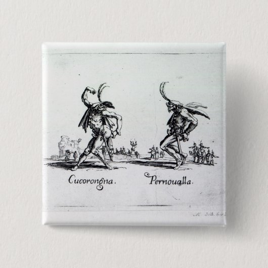 Balli de Sfessania, c.1622 Button (Vorderseite)