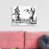 Balli de Sfessania, c.1622 Leinwanddruck (Insitu (Wohnzimmer))