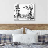 Balli de Sfessania, c.1622 Leinwanddruck (Insitu (Schlafzimmer))