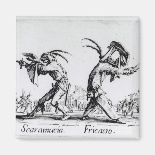 Balli de Sfessania, c.1622 Magnet (Vorne)