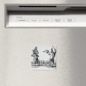 Balli de Sfessania, c.1622 Magnet (In Situ (Geschirrspüler))
