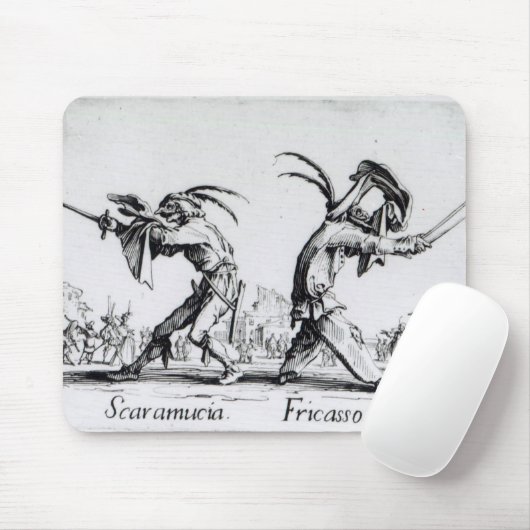 Balli de Sfessania, c.1622 Mousepad (Mit Mouse)