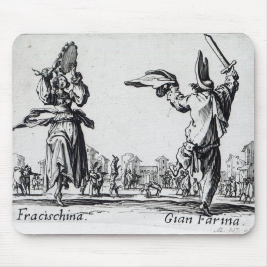 Balli de Sfessania, c.1622 Mousepad (Vorne)
