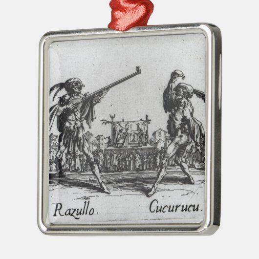 Balli de Sfessania, c.1622 Ornament Aus Metall (Links)