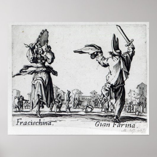 Balli de Sfessania, c.1622 Poster (Vorne)