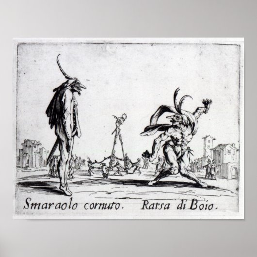 Balli de Sfessania, c.1622 Poster (Vorne)