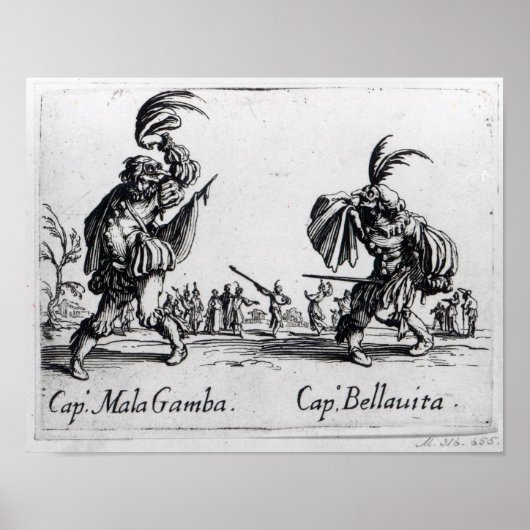 Balli de Sfessania, c.1622 Poster (Vorne)