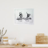 Balli de Sfessania, c.1622 Poster (Küche)