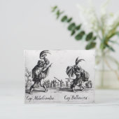 Balli de Sfessania, c.1622 Postkarte (Stehend Vorderseite)