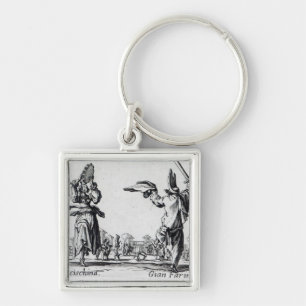 Balli de Sfessania, c.1622 Schlüsselanhänger