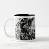 Balli de Sfessania, c.1622 Zweifarbige Tasse (Links)