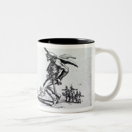 Balli de Sfessania, c.1622 Zweifarbige Tasse (Rechts)