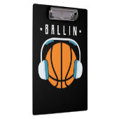 Ballin Basketball Art Klemmbrett (Rechts)